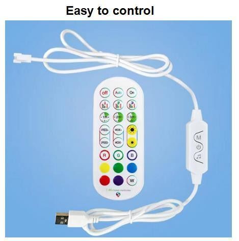 RGB kleurveranderend LED omgevingshoeklicht voor decoratieve vloerverlichting 35*35*1500mm