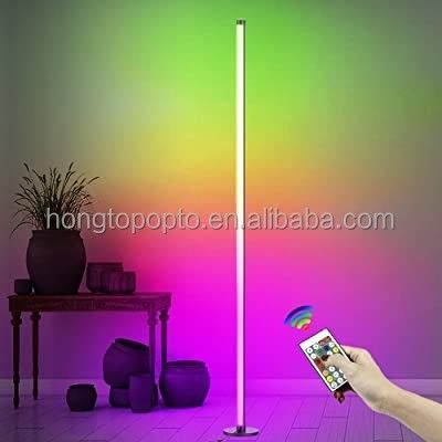 80lm/w Home Atmosphere Smart Led vloerlamp met USB RGB kleurveranderend en IR controller