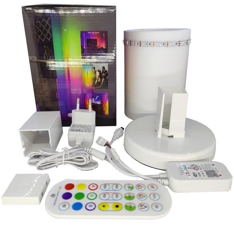 PC's/ Ctn 18 Afstandsbediening Kleurverandering Stand Hoek vloerlamp Voor slaapkamer Smart Wifi