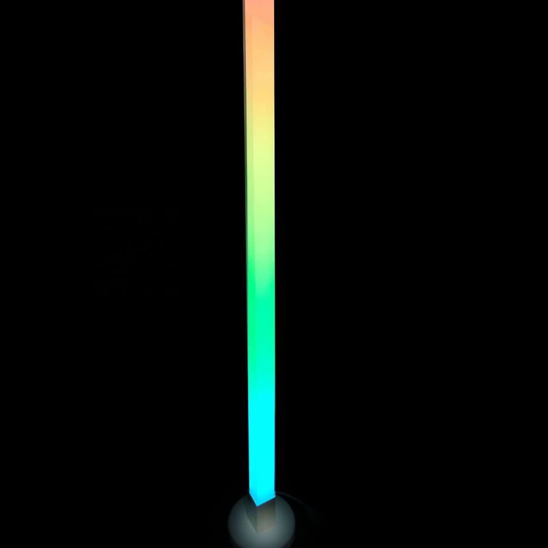 DIY App Control LED Hoekvloerlamp Meerdere kleuren verlichting voor Bar Slaapkamer Spelkamer
