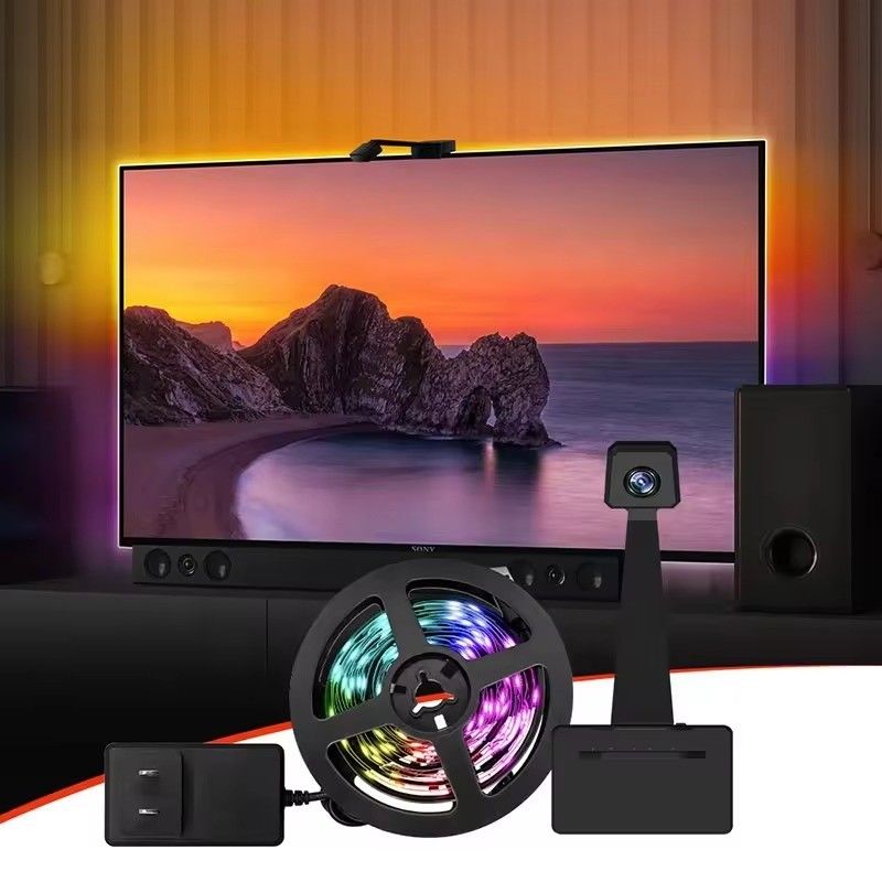 DC Connectivity Technology Wifi Immersion TV LED-achterlichten voor 65-75 inch Assistent