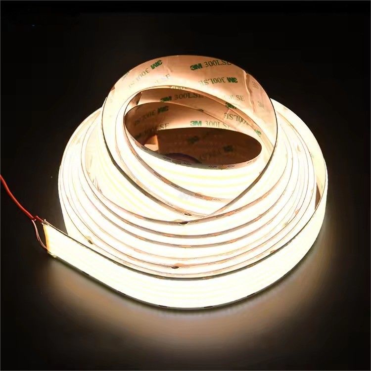 1600 LED's 30mm Breedte 5 rijen COB LED-strooklichten met kleurtemperatuur 3000K/4000K/6000K