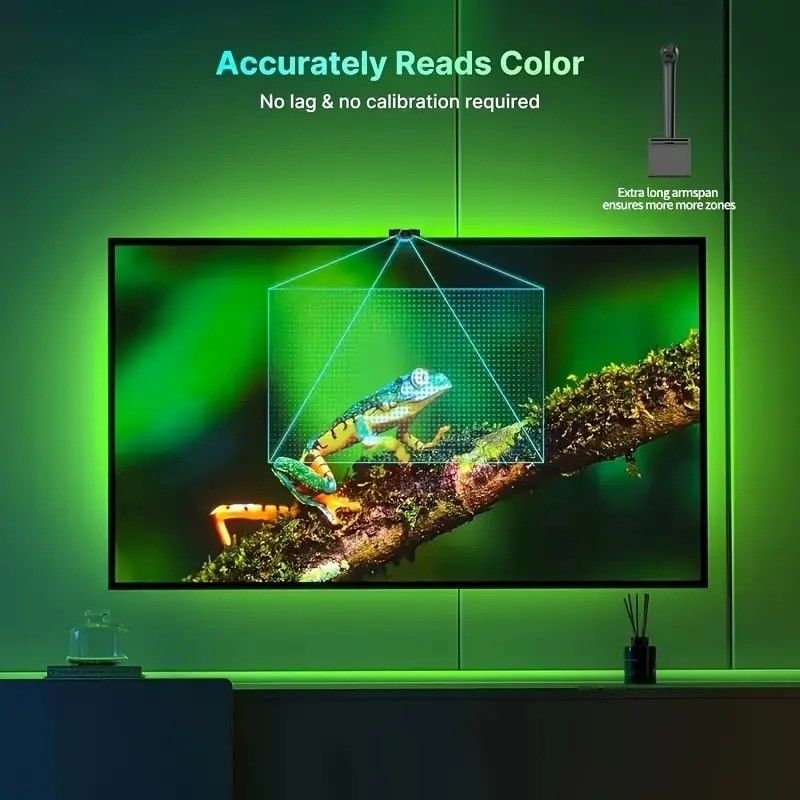 LED Type Smd5050 Led Chip Atmosphere 16,4ft LED Strip Sync to Screen Muziek voor Google TV