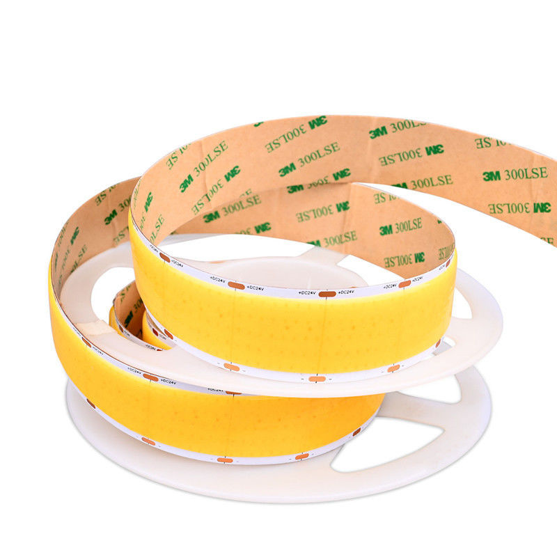 CRI 90 24V Cob strip licht Voor binnenverlichting Lamp lichaam materiaal FPC LED resistor