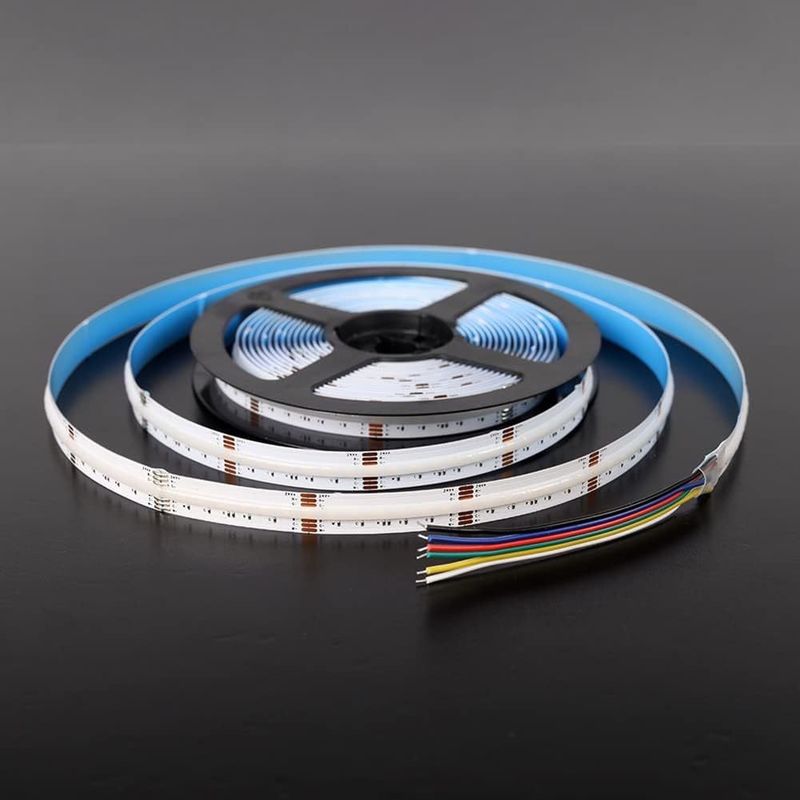 50000 uur levensduur RGBCCT COB LED-strooklicht voor woon- en slaapkamerverlichting