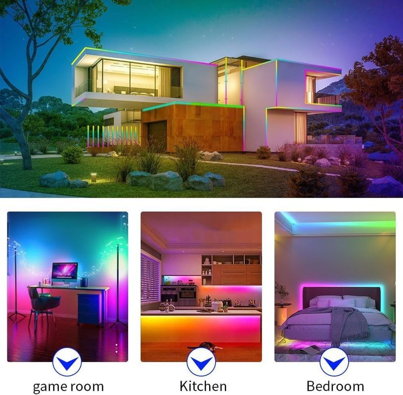 COB LED Lineair Strip Light 21W/M 840leds/M DC24V Goed RGBWW RGBW RGBCCT 3000K 6000K