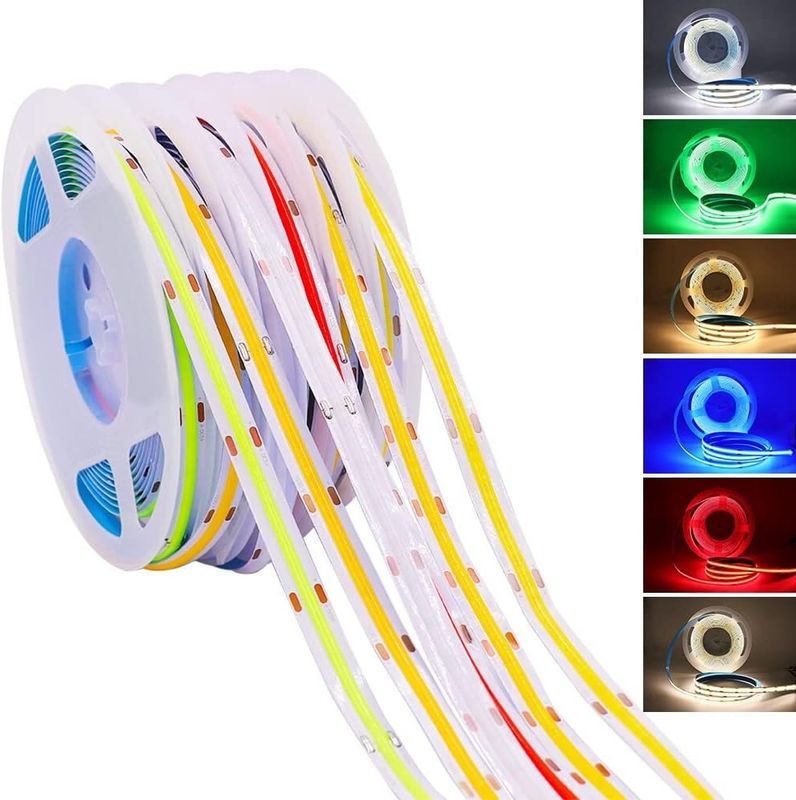 320 leds/m 90Ra 5mm Breedte 12V 24V Flexibel COB LED Strip Light 2700K 3000K 4000K 6000K