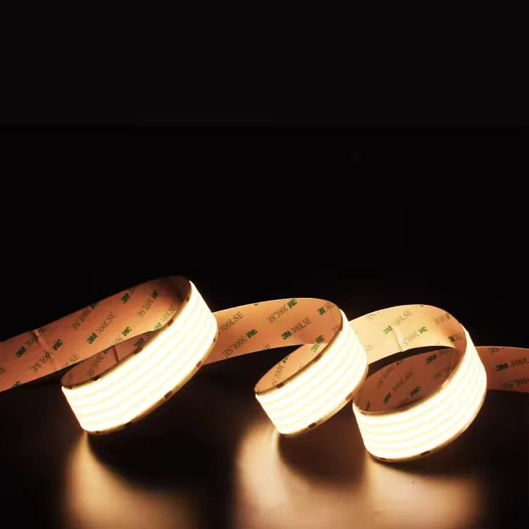 Super Wide 1600LEDs Ultra Wide COB LED Strip 80 Color Rendering Index IP20 Rated 30000 Werkuren voor Project
