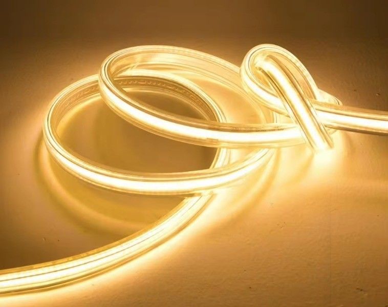Hoogspanning Buiten Flexibel COB LED Strip Light 288leds Lichtbron LED 220V 110V 800lm
