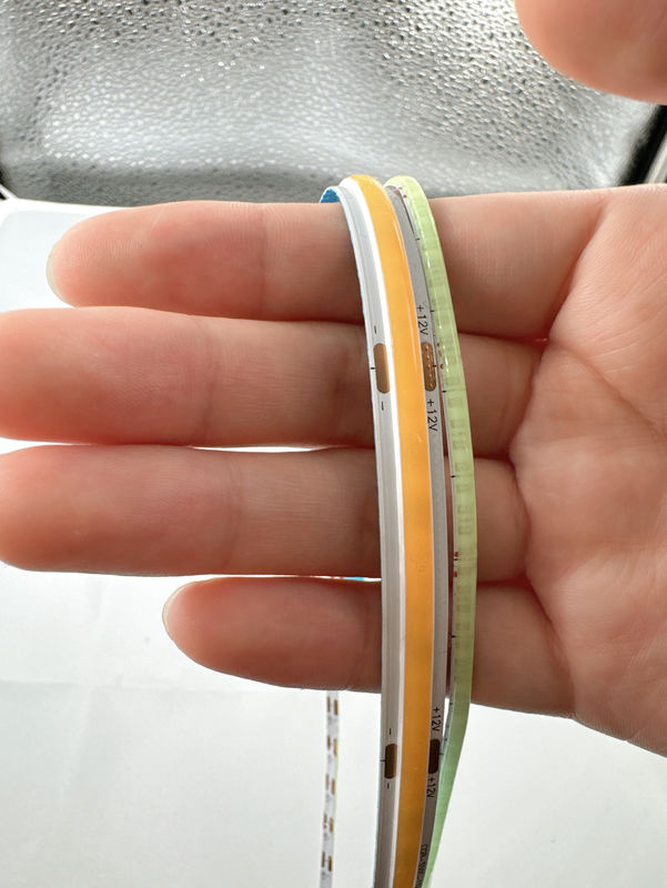 Super dun 3 mm breed koper pcb Cob strips licht voor binnen buiten kantoor decoratie