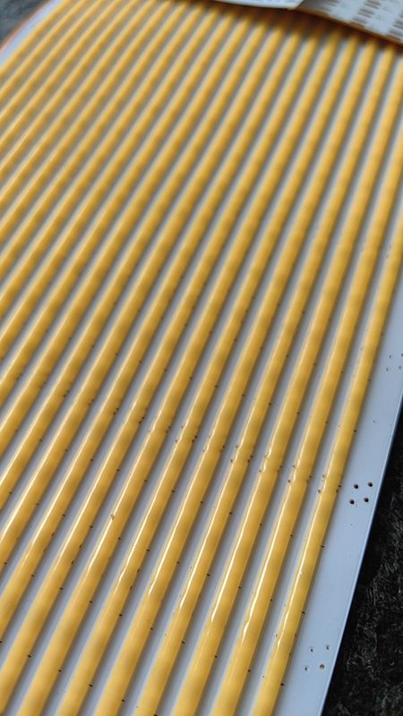 Super dun 3 mm breed koper pcb Cob strips licht voor binnen buiten kantoor decoratie