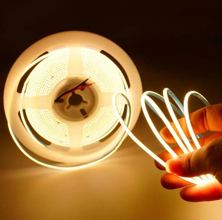 3MM 5MM 8MM 10MM 12V 24V COB LED Strip Light Flexibel Wit 2700K 3000K 4000K 6500K