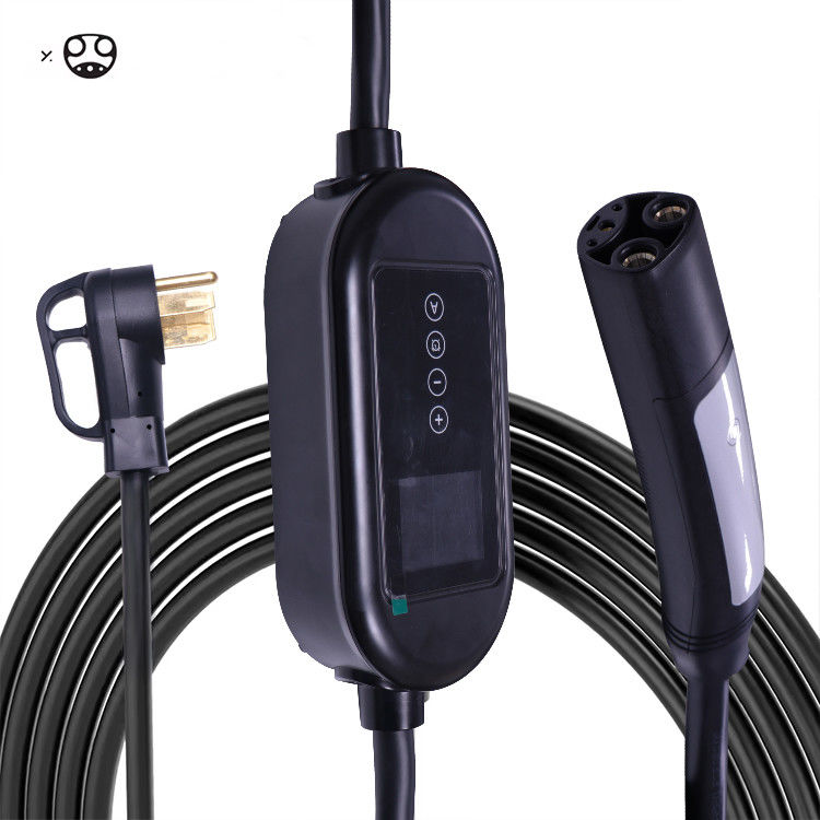 16A 3.7kW 1-fase EV-oplader met kabel waterdicht voor elektrische voertuigen